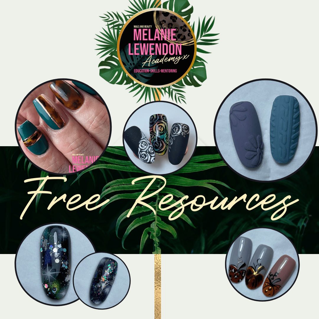 Free Nail Art Tutorials StepbyStep Nail Art Cheat Sheets Melanie