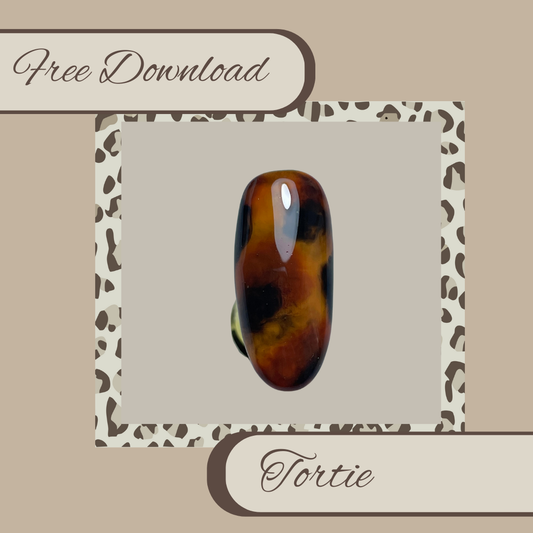Free Tortie Nail Art Cheat Sheet