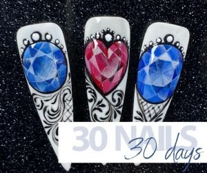 30 Nails in 30 days December Edition - Melanielewendonacademy30 Nails in 30 days December Edition