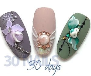 30 Nails in 30 days December Edition - Melanielewendonacademy30 Nails in 30 days December Edition