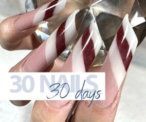 30 Nails in 30 days December Edition - Melanielewendonacademy30 Nails in 30 days December Edition