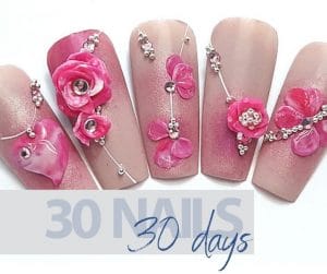 30 Nails in 30 days December Edition - Melanielewendonacademy30 Nails in 30 days December Edition