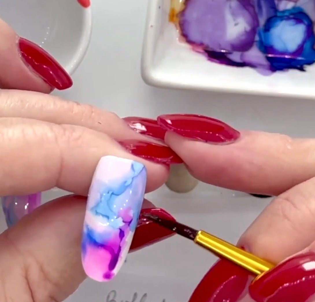 Alcohol inks course - Sam Biddle - MelanielewendonacademyAlcohol inks course - Sam Biddle