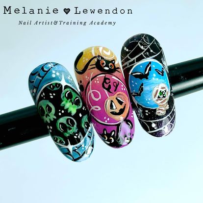 Hocus Pocus Nail Art Course - MelanielewendonacademyHocus Pocus Nail Art Course