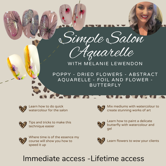 Simple Salon Aquarelle with Melanie Lewendon