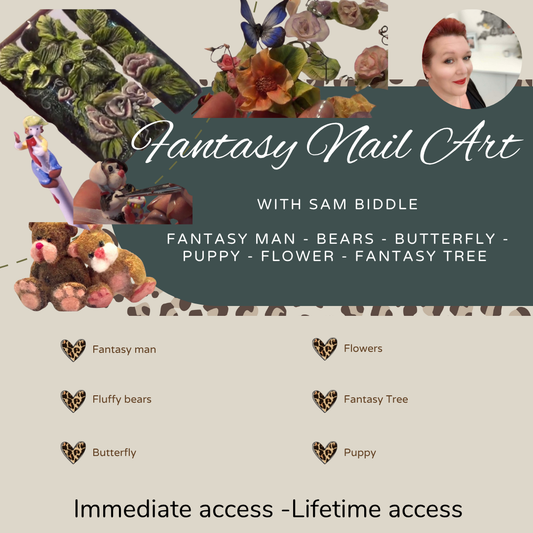 Sam Biddles Nail Art Fantasy Course