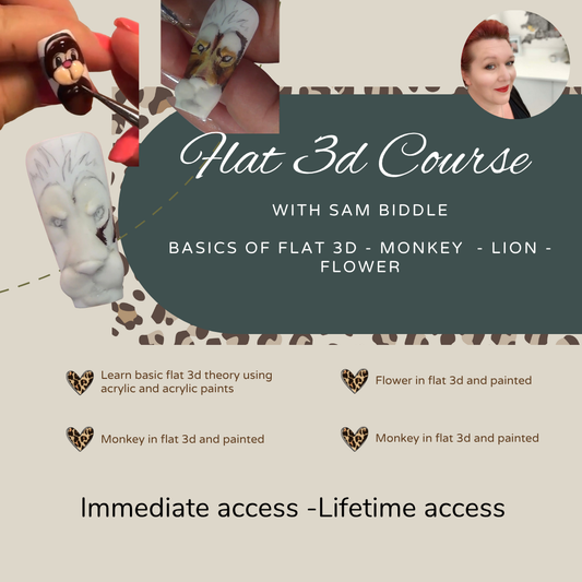 3d flat Art Mini Course